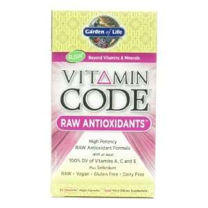  Garden of Life   Vitamin Code   Antioxidant: Health 