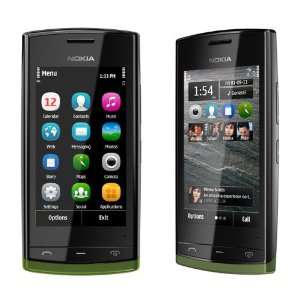  Nokia 500 Black Unlocked: Cell Phones & Accessories