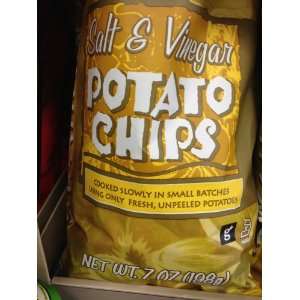 Trader Joes Salt & Vinegar Potato Chips: Grocery & Gourmet Food