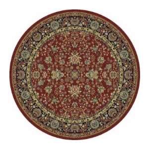  Mantra Sarouk Red Oriental Round Rug Size: Round 710 