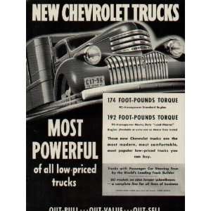  NEW Chevrolet Trucks   Most Powerful of all low priced 