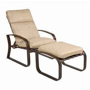  Woodard Cayman Isle Cushion Adjustable Lounge Chair 