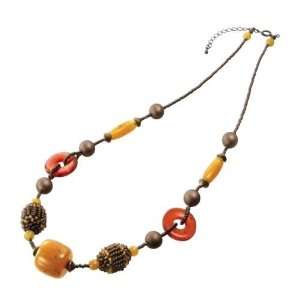  Create Your Own DIY Miyuki Glass Bead Necklace Kit   Brown 