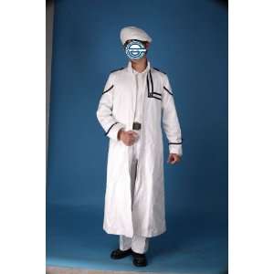   Cosplay Costume   Komui Exorcist 1st Ver Uniform Small: Toys & Games