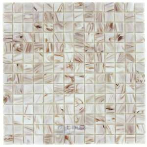  Stellar tile   coppa   3/4 x 3/4 glass mosaic tile in 