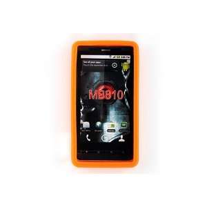  Motorola MB810 Droid X Skin Case Orange: Cell Phones 