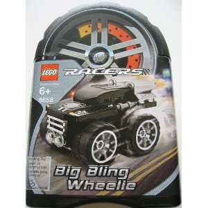  LEGO Racers Tiny Turbos 8658 Big Bling Wheelie: Toys 