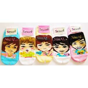   Socks 5 Pairs Featuring Onew, Jonghyun, Key, Minho & Taemin (sesock