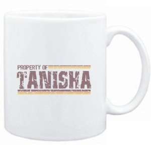  Mug White  Property of Tanisha   Vintage  Female Names 