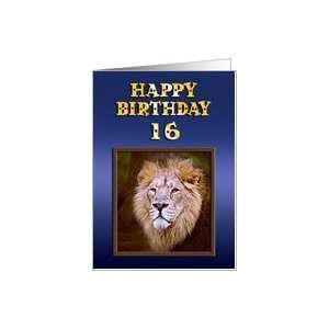    Regal lion king of beasts card for a 16 year old Card Toys & Games