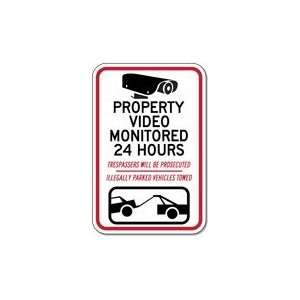   Monitored 24 Hours Trespassers Prosecuted   12x18: Home Improvement