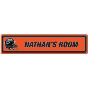  Chicago Bears Personalized Room Sign: Sports & Outdoors