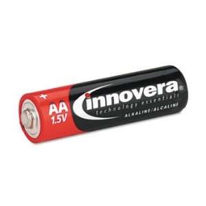 Innovera 11008   Alkaline Batteries, AA, 8 Batteries/Pack 