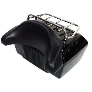  Universal Motorcycle Luggage Tour Trunk Tail Box with Top 