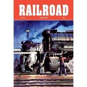   Railroad Magazine: Through the Night, 1950   06108 1: Home & Kitchen