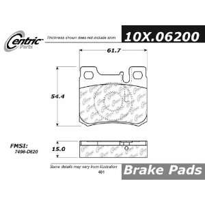  Centric Parts, 100.06200, OEM Brake Pads Automotive
