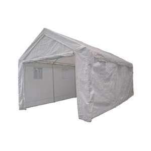 Industrial Grade 11C542 Snow Load Canopy, 10 Ft 8 In x 20 Ft:  