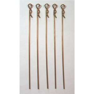  EXTRA LONG BODY CLIP 1/10   GOLD   5PCS.: Everything Else