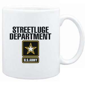  Mug White  Streetluge DEPARTMENT / U.S. ARMY  Sports 