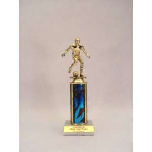  12 Inch Quick Ship Single Column Trophy: Female Soccer 
