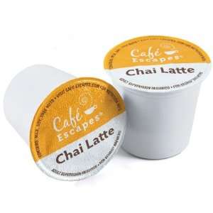 Green Mountain Cafe Escapes Chai Latte K cups for Keurig Brewers, 32 K 