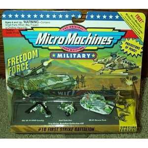    First Strike Battalion #10 Micro Machines Military: Toys & Games