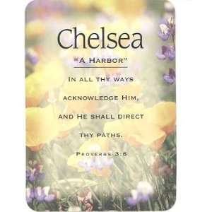  Chelsea   Meaning of Chelsea   Name Cards with Scripture 