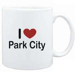  Mug White I LOVE Park City  Usa Cities: Sports 