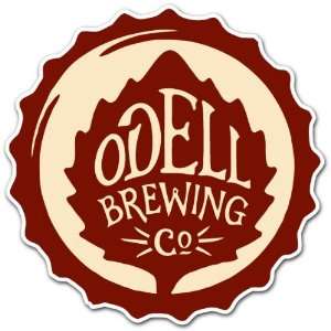  Odell Brewing Co Beer Label Car Bumper Sticker Decal 4x4 