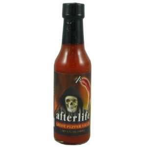 Afterlife Ghost Pepper Hot Sauce: Grocery & Gourmet Food