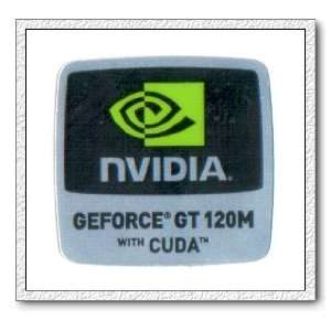  NVIDIA GEFORCE GT 120M CUDA 1GB Logo Stickers Badge for 