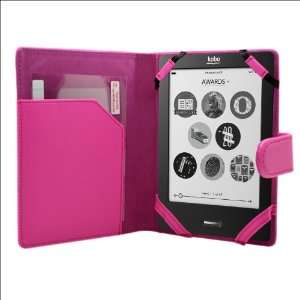  Kobo Touch eReader Pink Executive Specially Designed Leather Book 