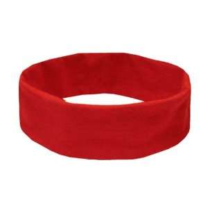  Red Solid Stretchy Headwrap: Home & Kitchen