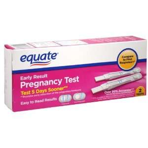 Equate   Early Result Pregnancy Test, 2 Tests (Compare to 