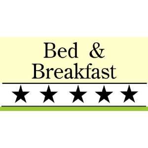  3x6 Vinyl Banner   Bed and Breakfasts 