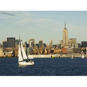  The Empire State Building and Midtown Manhattan Skyline 