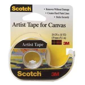  Scotch Artist Tape 3 4x10 FA201012  Case of 24 Arts 