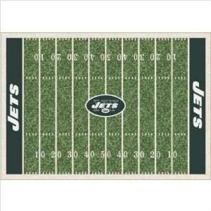  NFL Homefield New York Jets Football Rug Size 54 x 78 