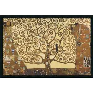  The Tree of Life, 1905 1911 Framed with Gel Coated Finish 