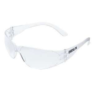  Safety Eyewear Safety Glasses,Clear Frame,Clear,PK12