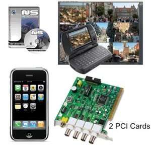  Alnet PRO8/50, PRO8/60 8 Channel DVR Card, Hybrid, 60 FPS 