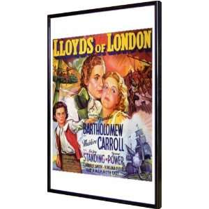  Lloyds of London 11x17 Framed Poster