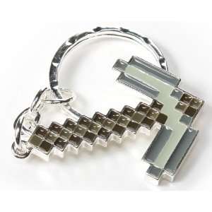  Minecraft Metal Keychain Pickaxe: Toys & Games