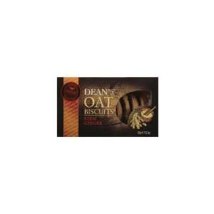 Deans Stem Ginger Oat Biscuits (Economy Case Pack) 5.3 Oz Box (Pack of 