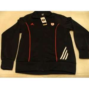  Team England 2010 World Cup Soccer Track Top Jacket L 