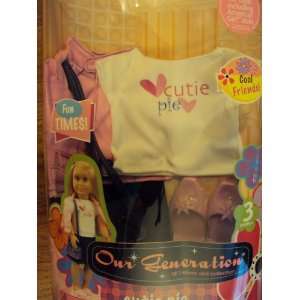  Our Generation Cutie Pie Outfit for 18 Inch Dolls Toys 