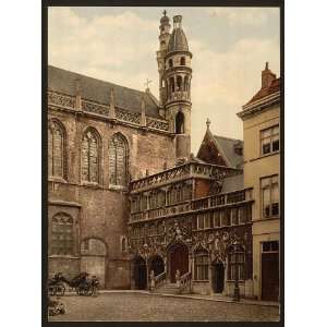  The chapel,Bruges,West Flanders,Belgium,c1895