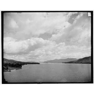   Lake George,N.Y.,north from Fort William Henry Hotel: Home & Kitchen