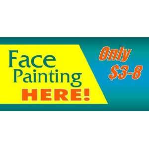    3x6 Vinyl Banner   Cleveland Face Painting: Everything Else