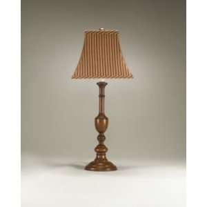  31 Cooper Wood Candlestick Lamp by Sedgefield   Albemarle 